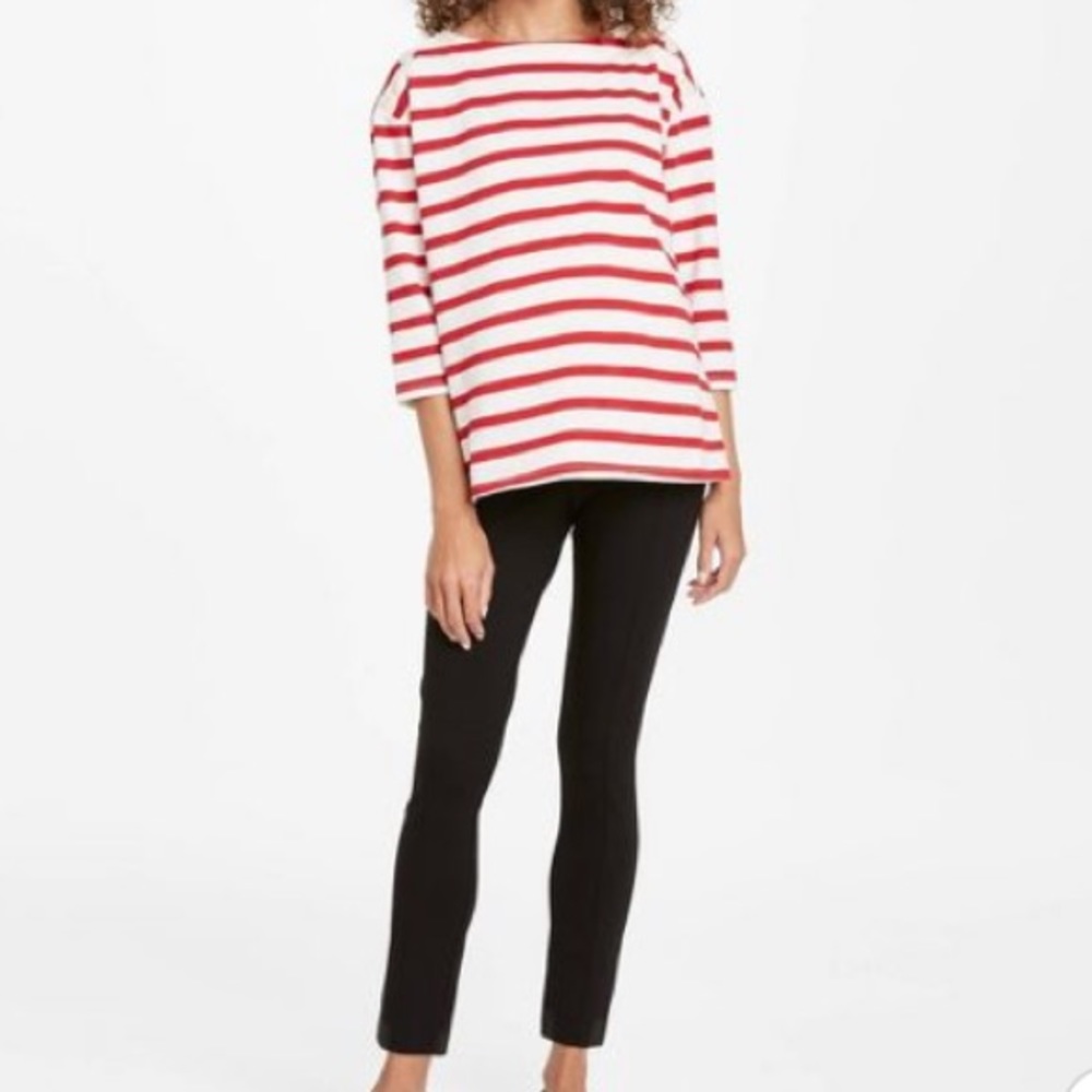 The Nines by Hatch Maternity Ponte Black Pull-on Pant- size Small